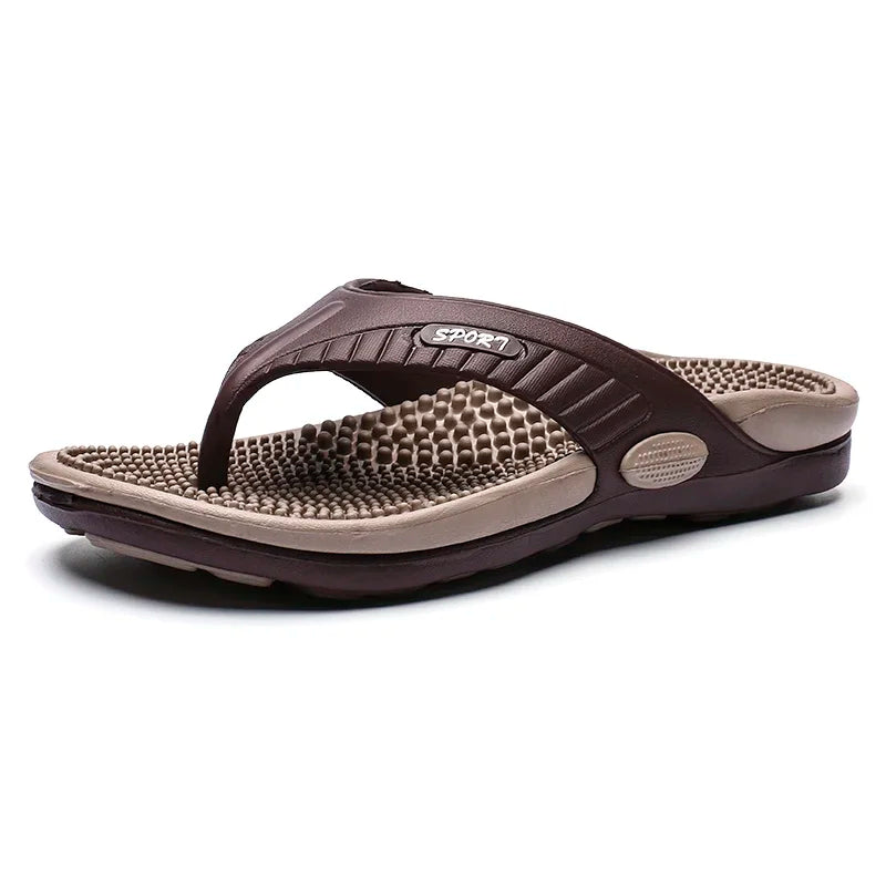 Men's Luxury Massage Flip Flops