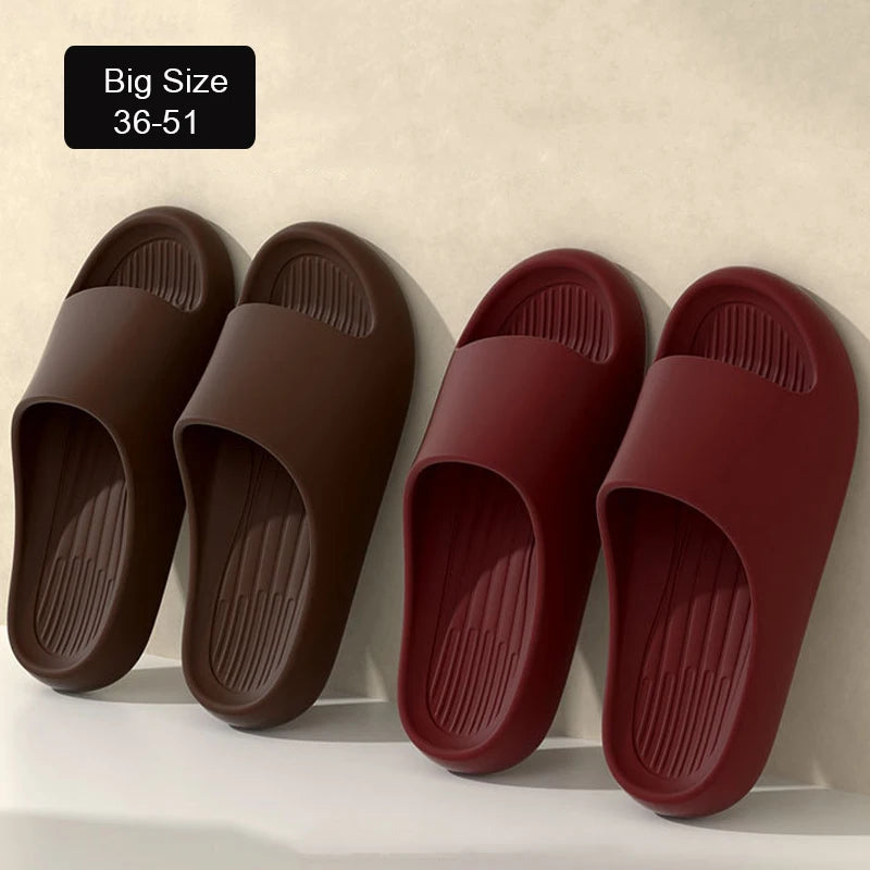 Summer Men Women Slides - Large Sizes 50 51