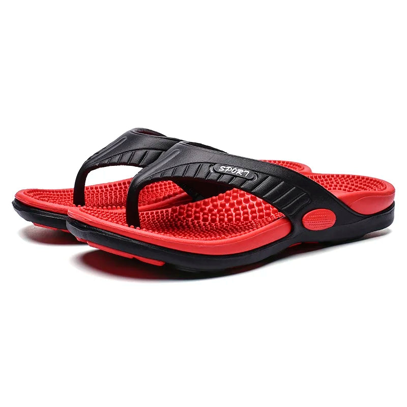Men's Luxury Massage Flip Flops